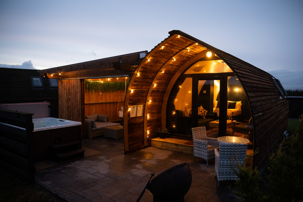 Arched Timber Pods